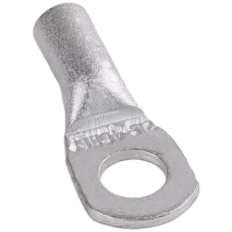 Tracon CL4-6 4mm2, M6, (d1=2,8mm, d2=6,4mm) Szigeteletlen szemes csősaru, ónozott elektrolitréz