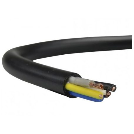 MT H05VV-F 5x 1 mm2 100 FM kiszerelés 100m/Tek Fekete