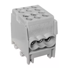   POLLMANN HLAK 25-1/4 M2 MINIMODULAR fővezetéki sorkapocs szürke 2080168