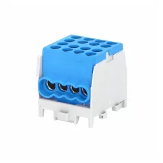   POLLMANN HLAK 25-1/6 M2 MINIMODULAR fővezetéki sorkapocs kék 2080174