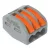 Wago Oldható vezetékösszekötő 32A/400v, 3X0,8-4 mm2  222-413