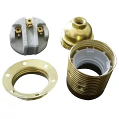Foglalat E27, csillárfoglalat fém 0706H