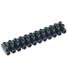 Sorkapocs 2 csavaros 2.5-6/10 mm 12p fekete 0518409777