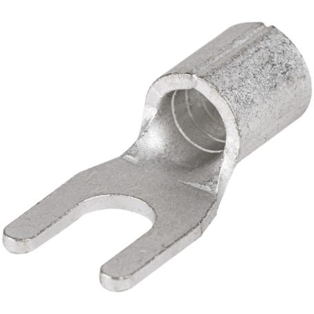 Tracon V4-4 4mm2, M4, (d1=3,5mm, d2=4,4mm) Szigeteletlen villás saru, ónozott elektrolitréz