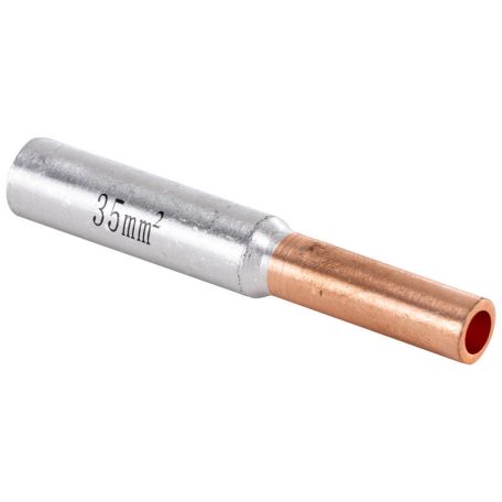 Tracon THCS95 95mm2, (d1=13.7mm, L=55mm) Szigeteletlen toldóhüvely csavarral, ónozott
