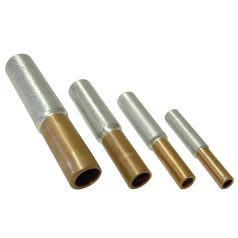   Tracon RT70/95 70/95mm2, (d1=11,5mm, d2=13,5mm) Szigeteletlen réz-alumínium (Cu-Al) toldóhüvely