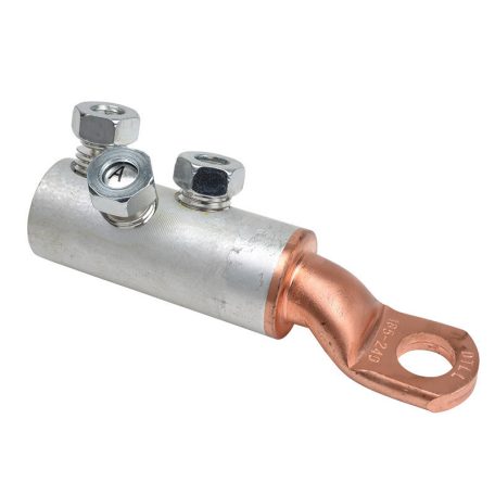 Tracon AT185-240CS 185-240mm2,(3+3)×M16 Szakadófejes csavaros alumínium toldóhüvely