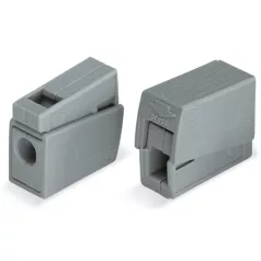 Wago Csillárkapocs 24 A 1x0.5-2.5mm2 szürke 224-101