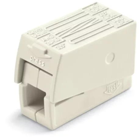 Wago Csillárkapocs 24A 2x0.5-2.5mm2 fehér 224-112