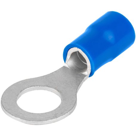 Tracon PSZ10-8 10mm2, M8, (d1=4,5mm, d2=8,4mm),PVC Szigetelt szemes saru, ónozott elektrolitréz, piros