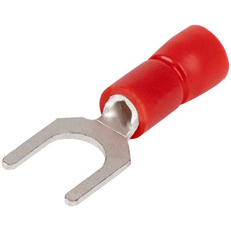 Tracon PSZ35-6 35mm2, M6, (d1=9,4mm, d2=6,4mm), PVC Szigetelt szemes saru, ónozott elektrolitréz, piros