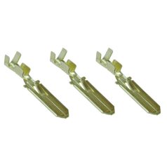   Tracon CSH6-2 6,3×0,8mm, 4-6mm2 Szigeteletlen rátolható csatlakozó hüvely, sárgaréz