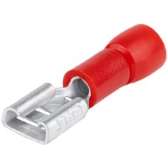   Tracon SZICS6 6,3×0,8mm PVC szigetelés rátolható csatlakozó csaphoz (CS6)