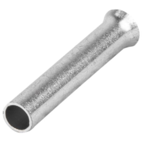 Tracon E01NR 0,5mm2, L=8mm Szigeteletlen érvéghüvely, ónozott elektrolitréz