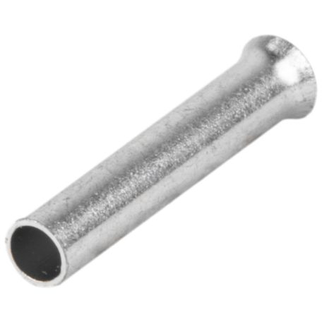 Tracon E03NR 1mm2, L=8mm Szigeteletlen érvéghüvely, ónozott elektrolitréz