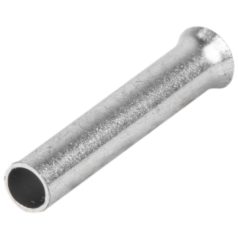   Tracon E04NR 1,5mm2, L=8mm Szigeteletlen érvéghüvely, ónozott elektrolitréz