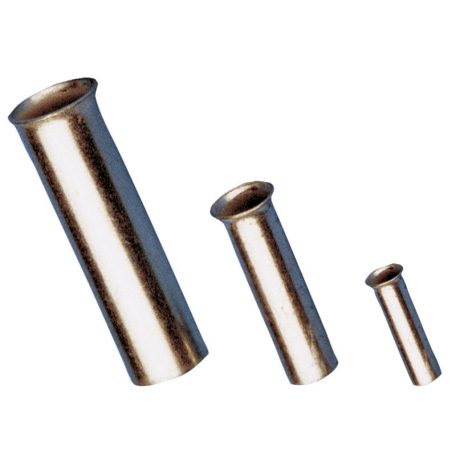 Tracon E10N 25mm2, L=16mm Szigeteletlen érvéghüvely, ónozott elektrolitréz