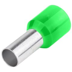   Tracon E122 6mm2, L=20mm Szigetelt (PA6.6) érvéghüvely, ónozott elektrolitréz, fekete