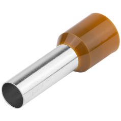   Tracon E124 10mm2, L=21,5mm Szigetelt (PA6.6) érvéghüvely, ónozott elektrolitréz, vaj