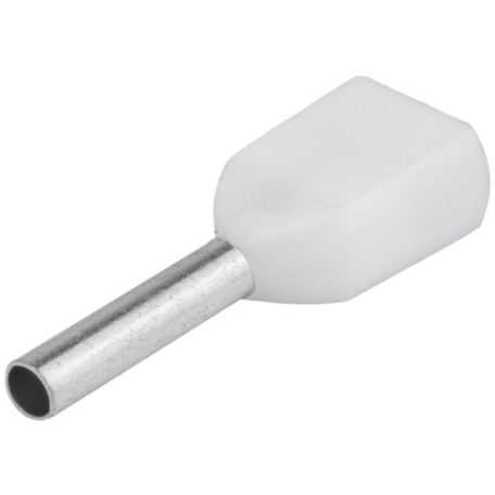 Tracon E132 50mm2, L=36mm Szigetelt (PA6.6) érvéghüvely, ónozott elektrolitréz, oliva