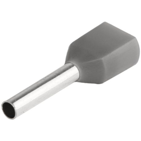 Tracon E133 50mm2, L=41mm Szigetelt (PA6.6) érvéghüvely, ónozott elektrolitréz, oliva