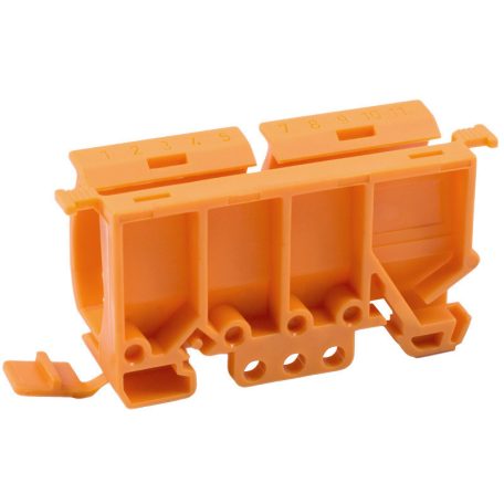 Tracon RVONK3 0,2-2,5mm2, 24A, 450VAC 3P Csavar nélküli vezetékösszekötő, nyitható átlátszó