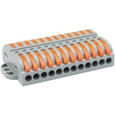   Tracon OVOFT33 0,5-4mm2, 32A, 400VAC 3P Csavar nélküli vezetékösszekötő, toldó, nyitható