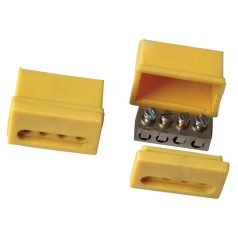   Tracon OVOFT1212 0,5-4mm2, 32A, 400VAC 12P Csavar nélküli vezetékösszekötő, toldó, nyitható