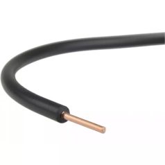 MCU 2,5mm2 fekete 100FM kiszerelés