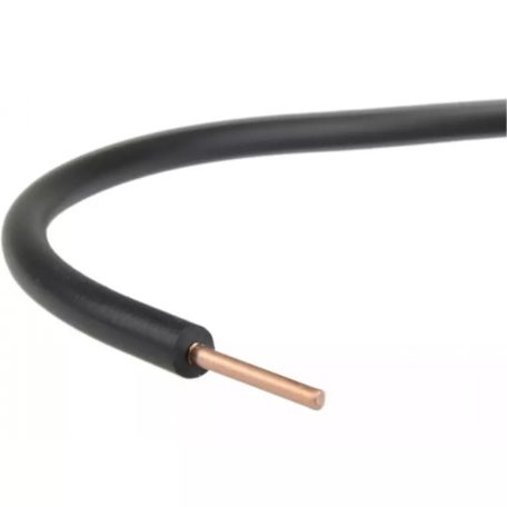 MCU 2,5mm2 fekete 100FM kiszerelés