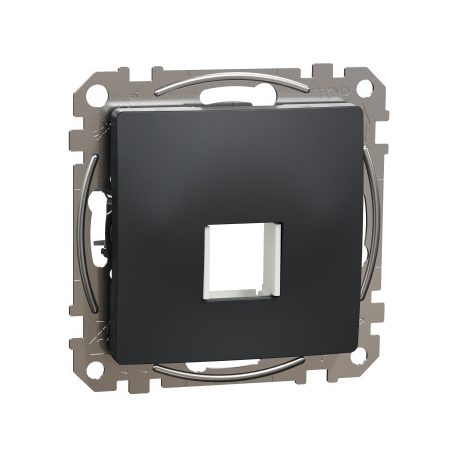 ÚJ SEDNA SDD114421 1xRJ45 adapter, Keystone betétekhez, antracit