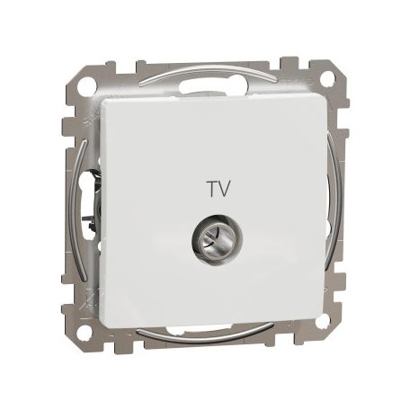 ÚJ SEDNA DIY SDD511471 TV aljzat, végzáró, 4 dB, fehér