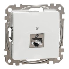 ÚJ SEDNA SDD111461S 1xRJ45 Cat6 STP aljzat, fehér