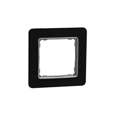 SEDNA ELEMENTS SDD361801 Egyes keret, kristályfekete