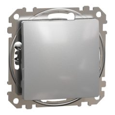   ÚJ SEDNA DIY SDD513106 Váltókapcsoló, rugós bekötés, 10AX, alumínium
