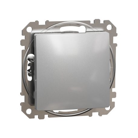 ÚJ SEDNA DIY SDD513106 Váltókapcsoló, rugós bekötés, 10AX, alumínium