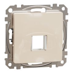  ÚJ SEDNA SDD112421 1xRJ45 adapter, Keystone betétekhez, bézs