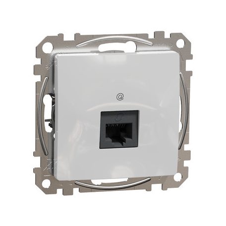 ÚJ SEDNA SDD113466 1xRJ45 Cat6A UTP aljzat, alumínium