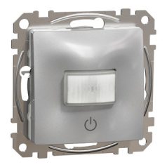   ÚJ SEDNA SDD113504 Mozgásérzékelő, nyomóval, 160°, 10A, alumínium