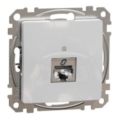ÚJ SEDNA SDD113466S 1xRJ45 Cat6A STP aljzat, alumínium