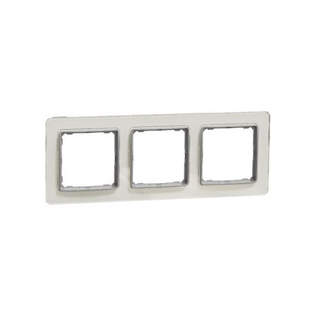 SEDNA ELEMENTS D SDD760803 Hármas keret, univerzális, opál