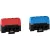 Fázis/semleges csatlakozóblokk, R9H13405 Resi9, csavarkapcsok, 2 szigetelt blokk, 8 furat, 2x(4x16 mm²)