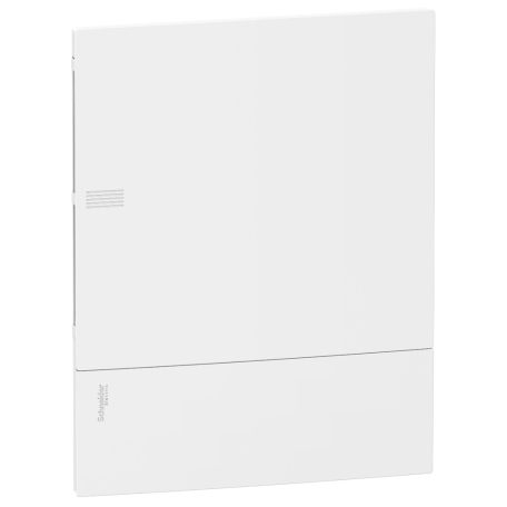 MINI PRAGMA MIP30212 Kiselosztó homloklap, teli ajtó, süllyesztett, 2x12 modul, PEN sín, fehér