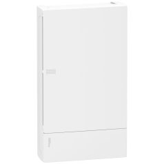   RESI9 MP MIP12312 Mini Pragma Kiselosztó, teli ajtó, falon kívüli, 3x12 modul, PEN sín, fehér
