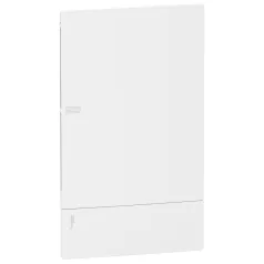   RESI9 MP MIP22312 Mini Pragma Kiselosztó, teli ajtó, süllyesztett, 3x12 modul, PEN sín, komplett, fehér