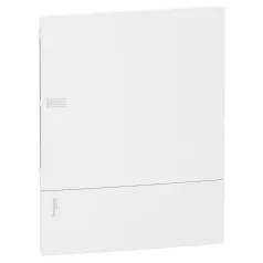   RESI9 MP MIP22212 Mini Pragma Kiselosztó, teli ajtó, süllyesztett, 2x12 modul, PEN sín, komplett, fehér