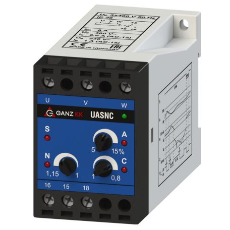 UASNC/3×400 V háromfázisú feszültségrelé 740-8070-515