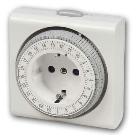 Időkapcsoló, mechanikus, napi, 15 perc kompakt  0025020109