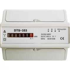   3 pólusú elektromechanikus almérő DIN sínre 3, szürke 5261H