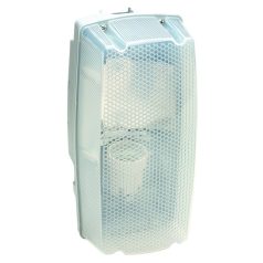   Lámpatest "BRICK", E27 21W kompakt fénycsövekhez, IP54, szürke 350009